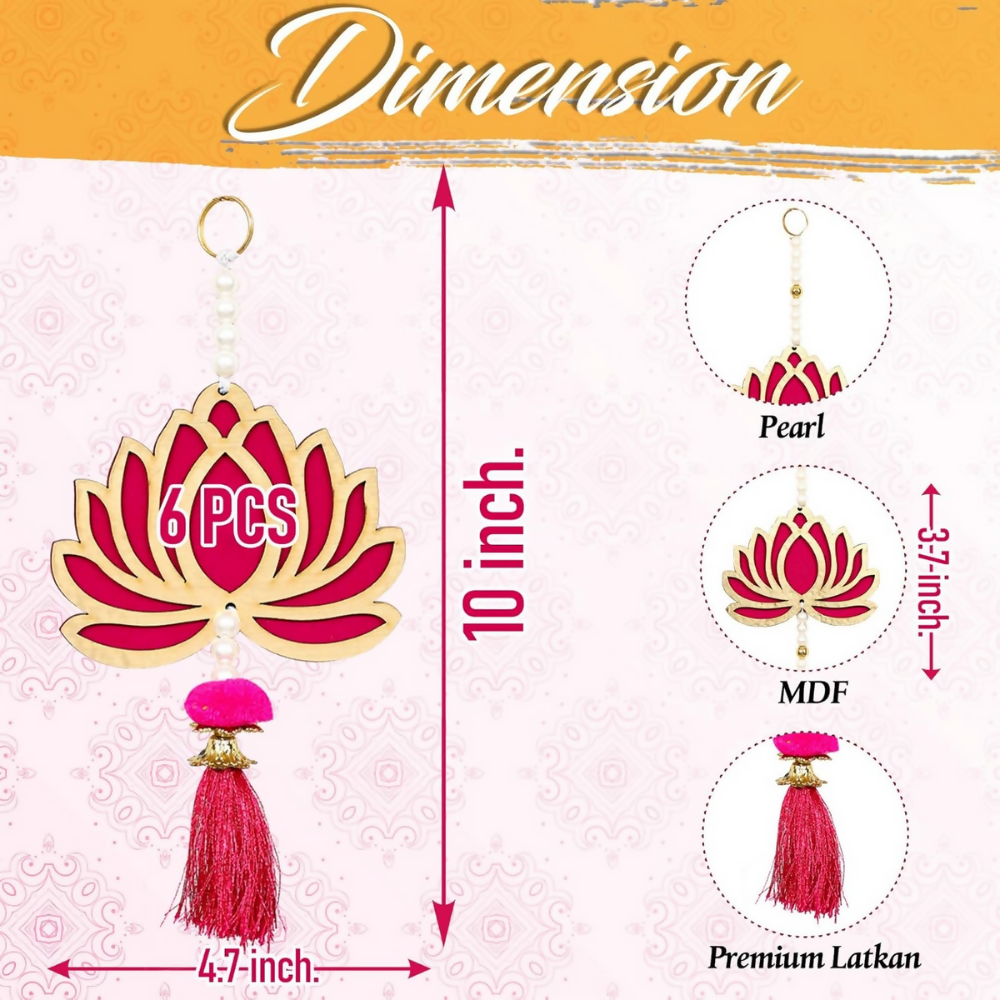 Kalakriti Lotus Floral Wall Hangings