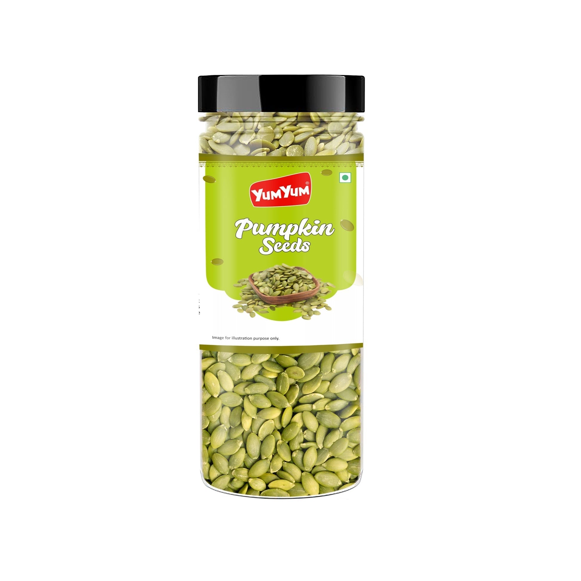Yum Yum Roasted & Salted Pumpkin Seeds Jar  Grab2Buy Yum Yum Grab2Buy