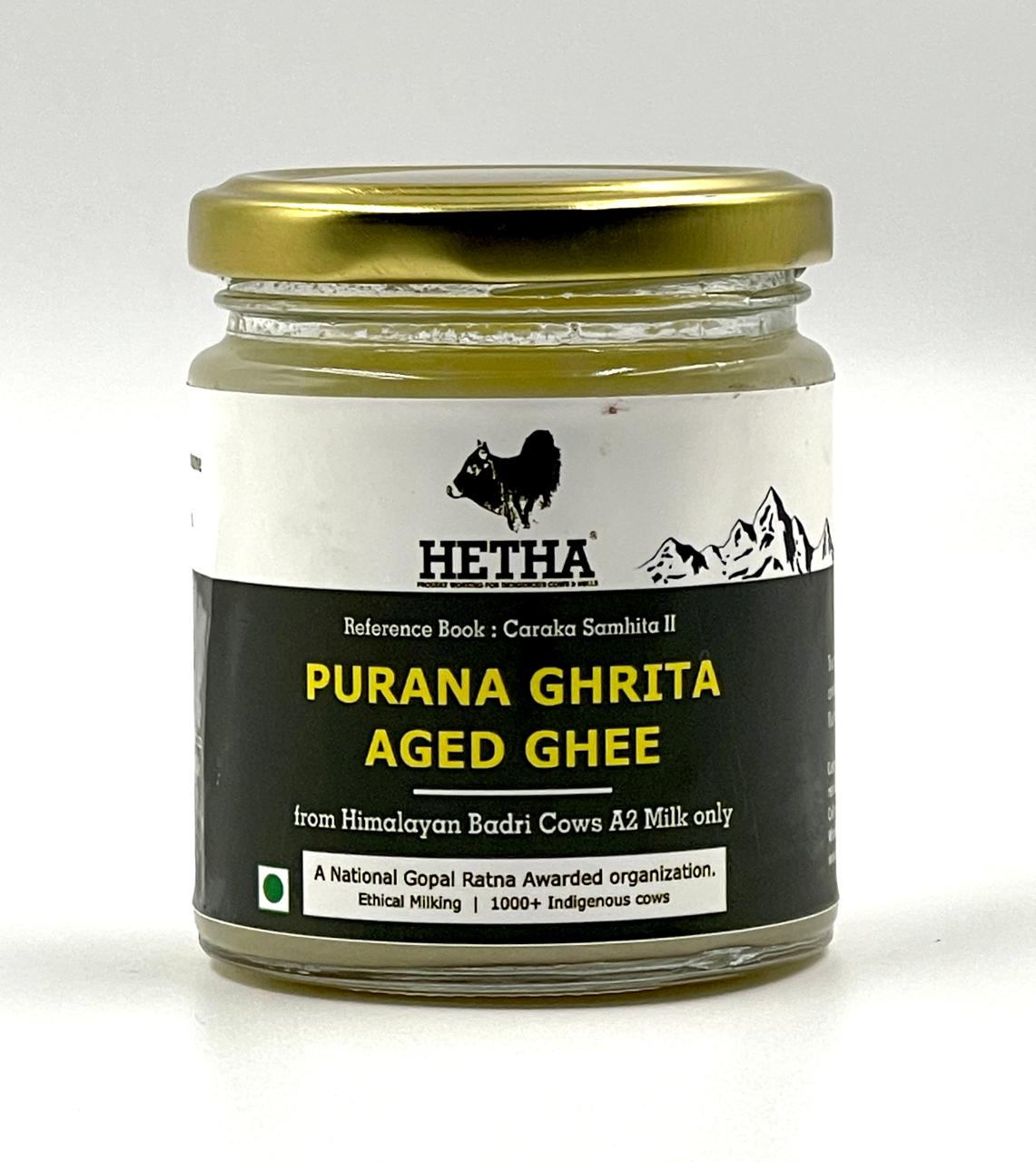 Hetha Purana Ghrita Aged Ghee From Himalayan Badri Cows A2 Milk 