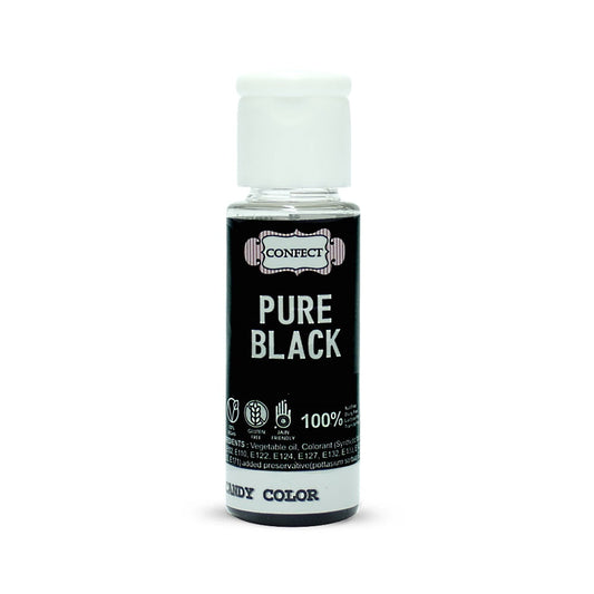 Confect Pure Black | Edible Chocolate Color