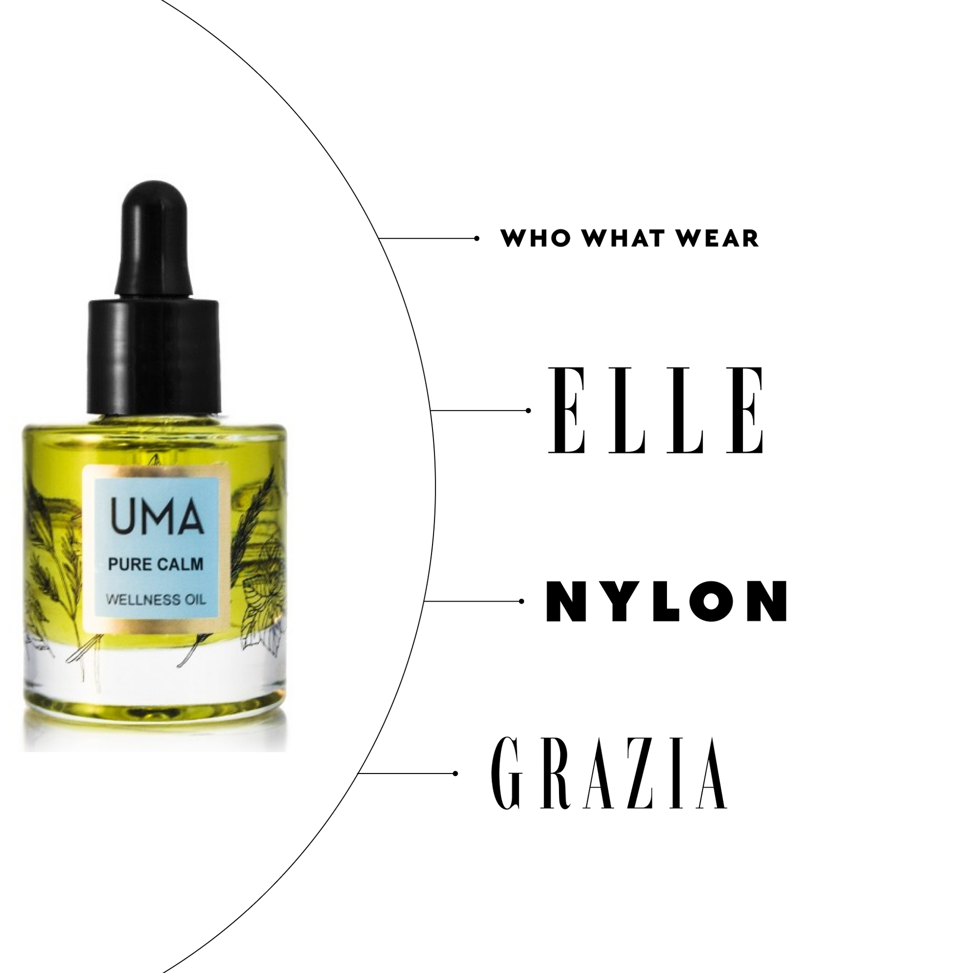 UMA Pure Calm Wellness Oil 