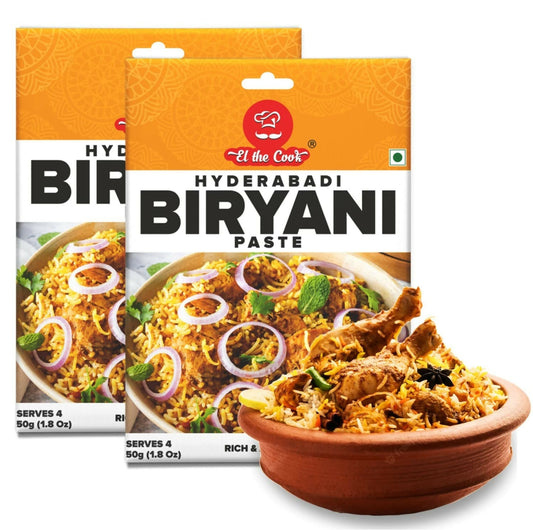 EL The Cook Nizami Biryani Marinade - Medium Spicy Masala Paste 
