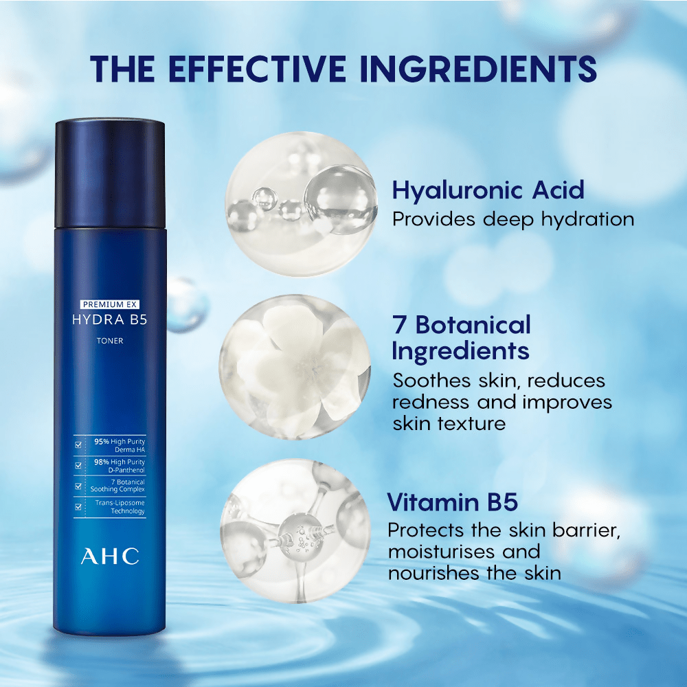 AHC Premium Ex Hydra B5 Toner - Korean skincare  Grab2Buy AHC Grab2Buy