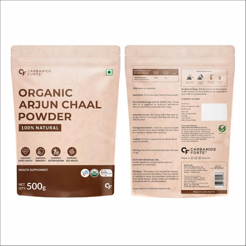 Carbamide Forte Organic Arjun Chaal Powder 