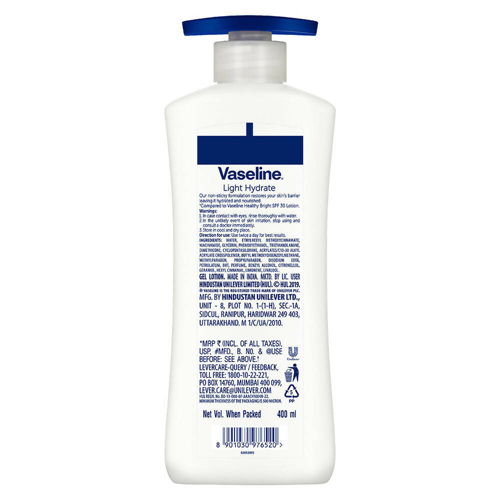 Vaseline Light Hydrate Serum In Lotion  Grab2Buy Vaseline Grab2Buy