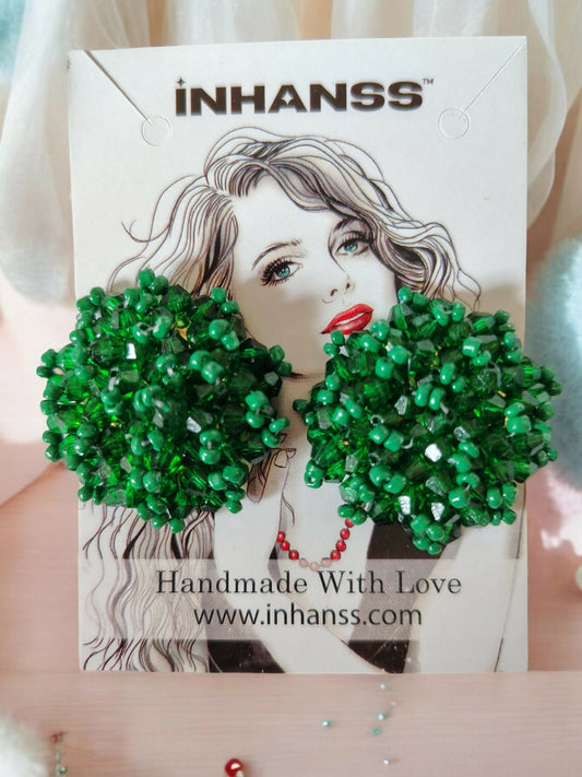 Inhanns Premium Everyday Studs - Dark Green