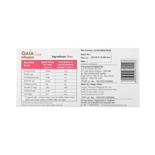 Gaia Rose Infusion Green Tea Bags - Grab2buy