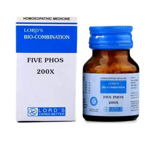 Lord's Homeopathy Five Phos Biocombination Tablets 