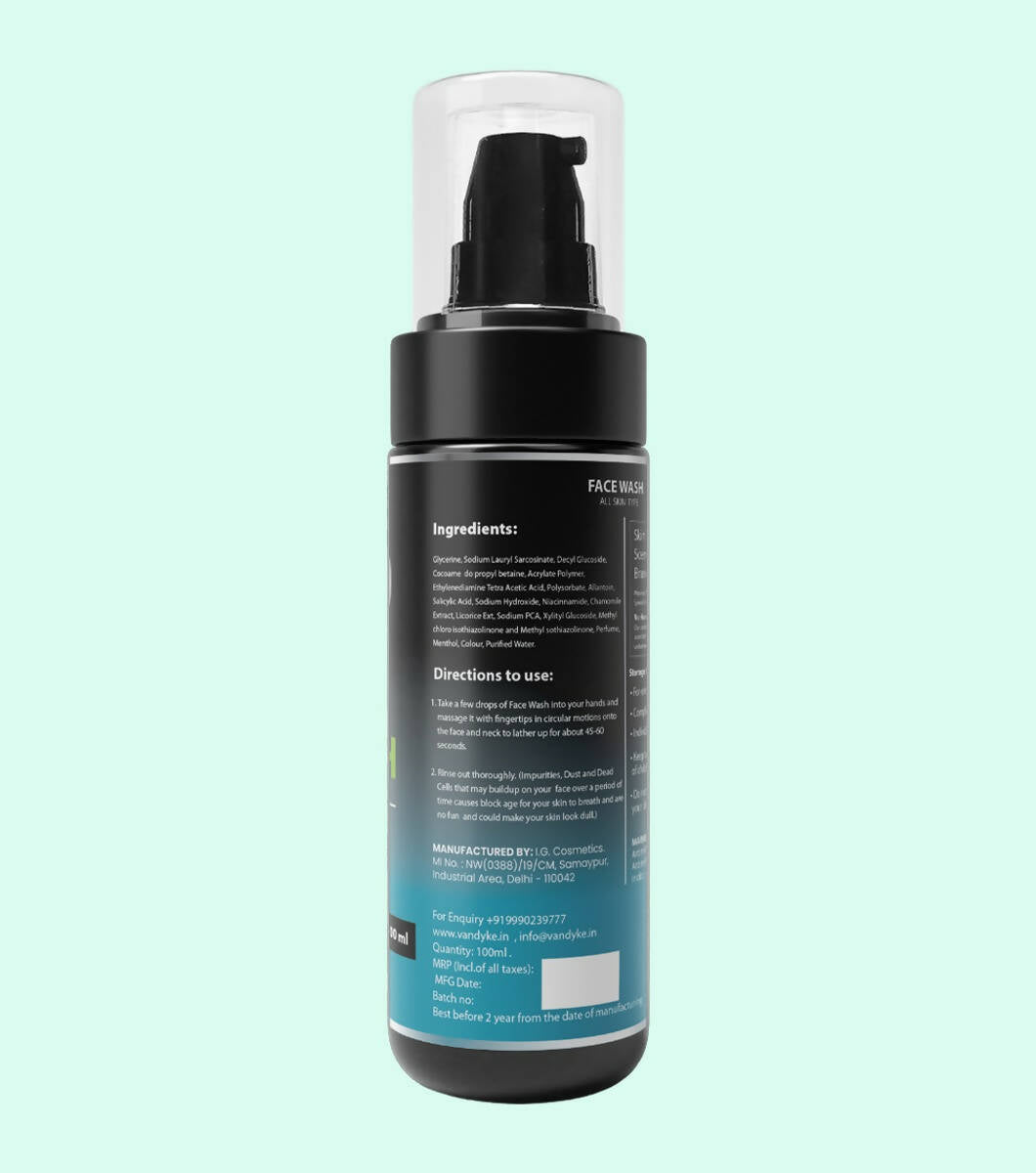 Vandyke Ocean Face Wash  Grab2Buy Vandyke Grab2Buy