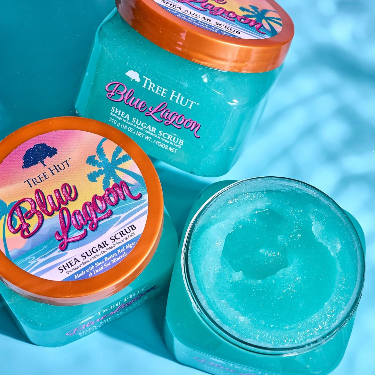 Tree Hut Blue Lagoon Shea Sugar Scrub  Grab2Buy Tree Hut Grab2Buy
