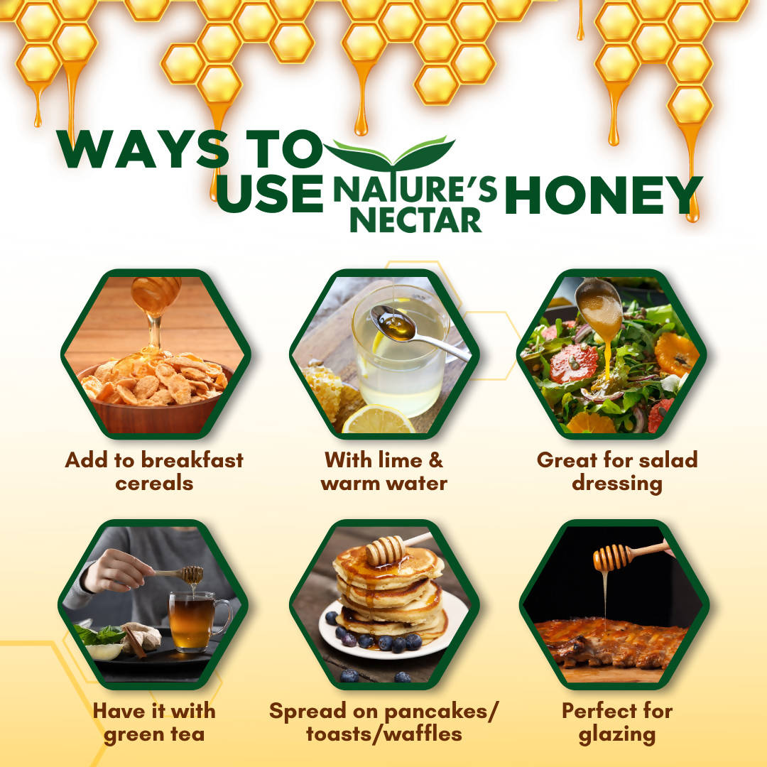 Nature's Nectar Organic Honey - Grab2buy