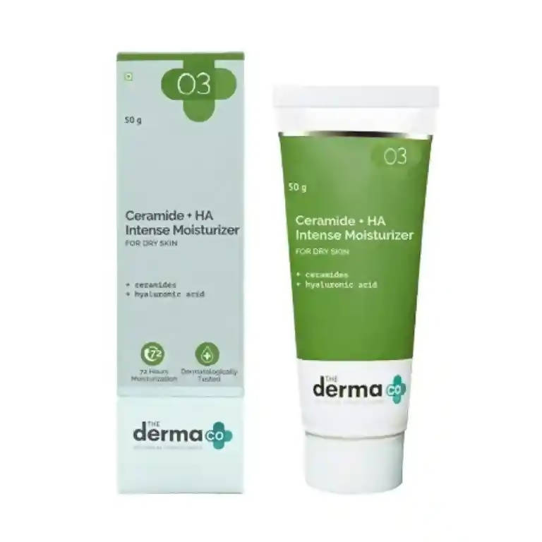 The Derma Co Ceramide + HA Intense Moisturizer for Dry Skin  Grab2Buy The Derma Co Grab2Buy