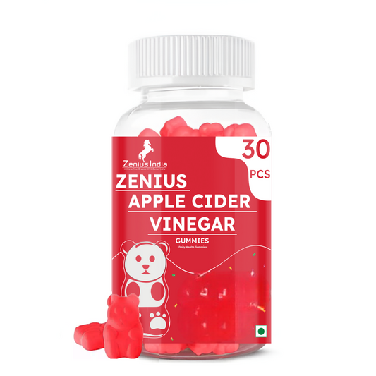 Zenius Apple Cider Vinegar Red Apple Gummies  Grab2Buy Zenius Grab2Buy