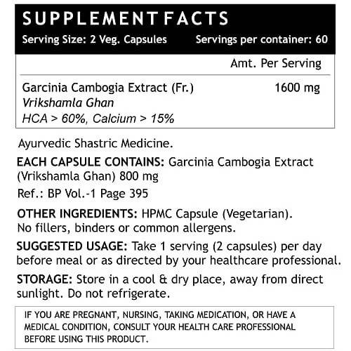 Inlife Garcinia 1600 MG Capsules 