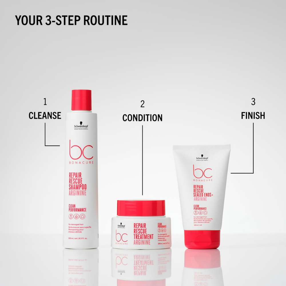 Schwarzkopf Professional Bonacure Repair Rescue Sealed Ends With Arginine