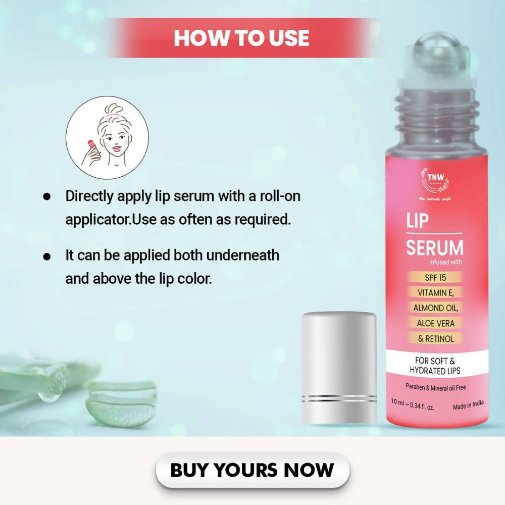 The Natural Wash Lip Serum for Soft & Hydrate Lips  Grab2Buy The Natural Wash Grab2Buy