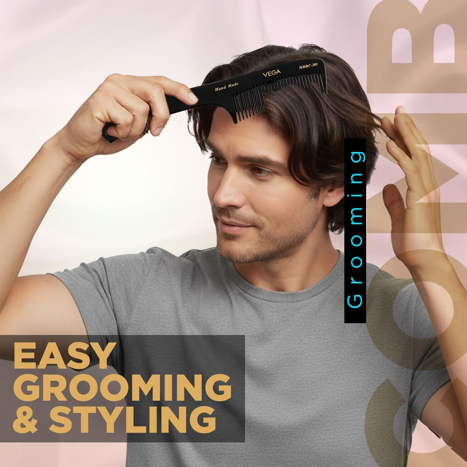 Vega Handcrafted General Grooming Hair Comb  Grab2Buy Vega Grab2Buy
