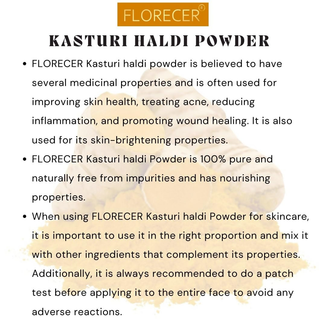 Florecer kasturi Haldi Powder 