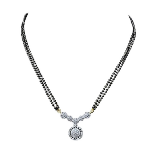 Wynona American Diamond Short Mangalsutra