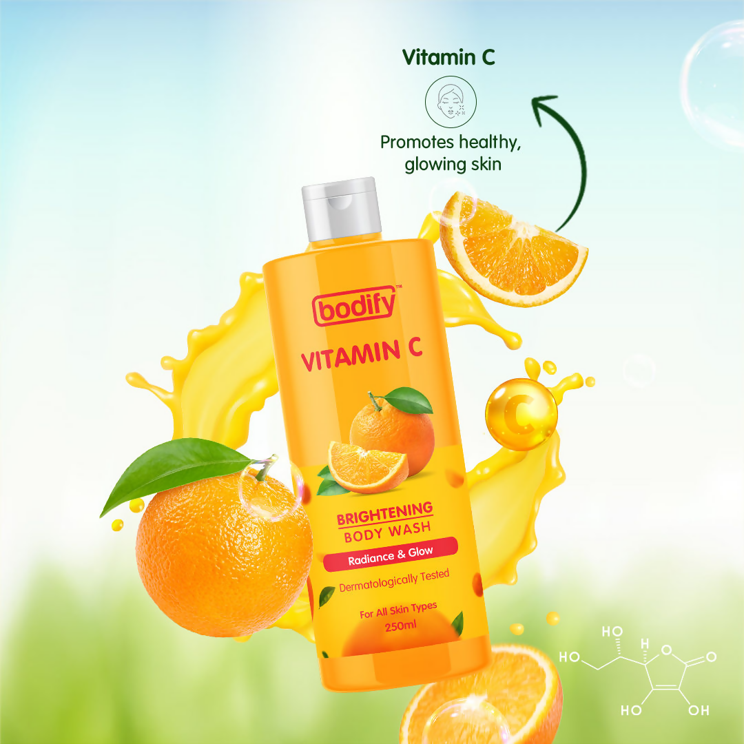 Bodify Vitamin C Brightening Body Wash  Grab2Buy Bodify Grab2Buy