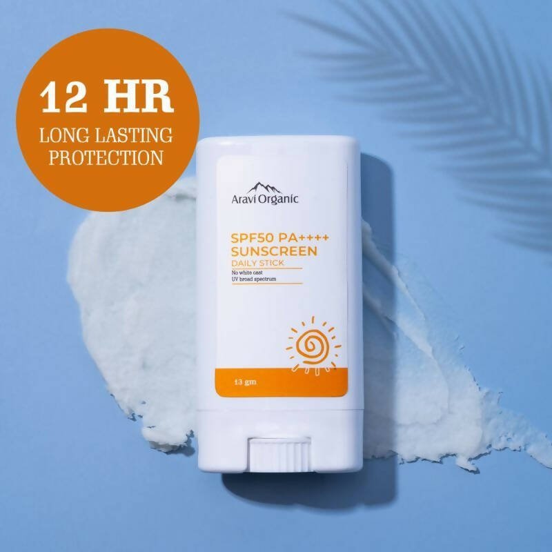 Aravi Organic SPF 50+ Daily Sunscreen Stick 
