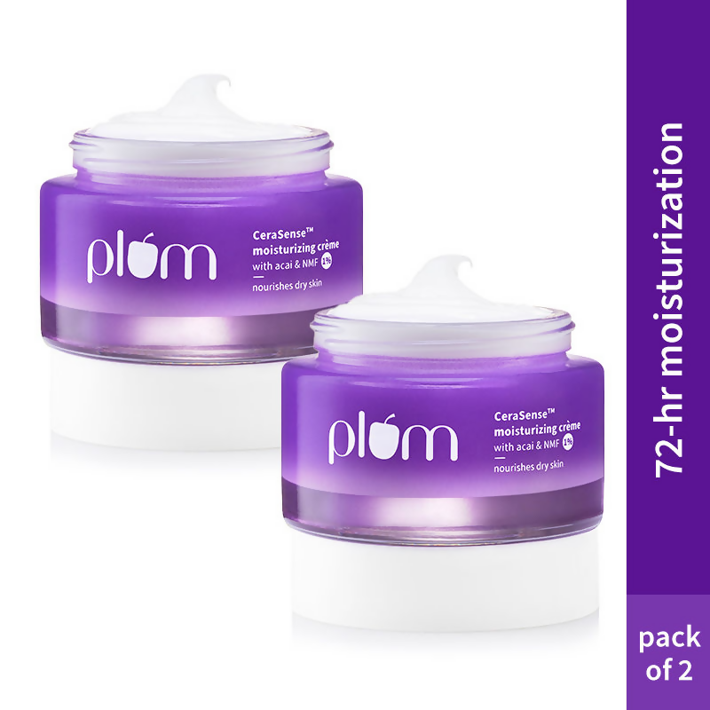 Plum CeraSenseTM Moisturizing Creme For Instant Barrier Repair & 72 Hour moisturization 