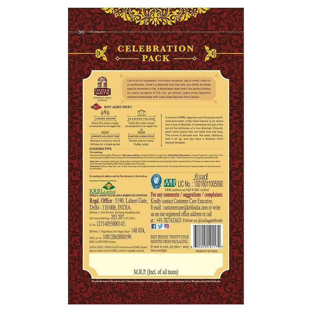 India Gate Basmati Rice Classic 