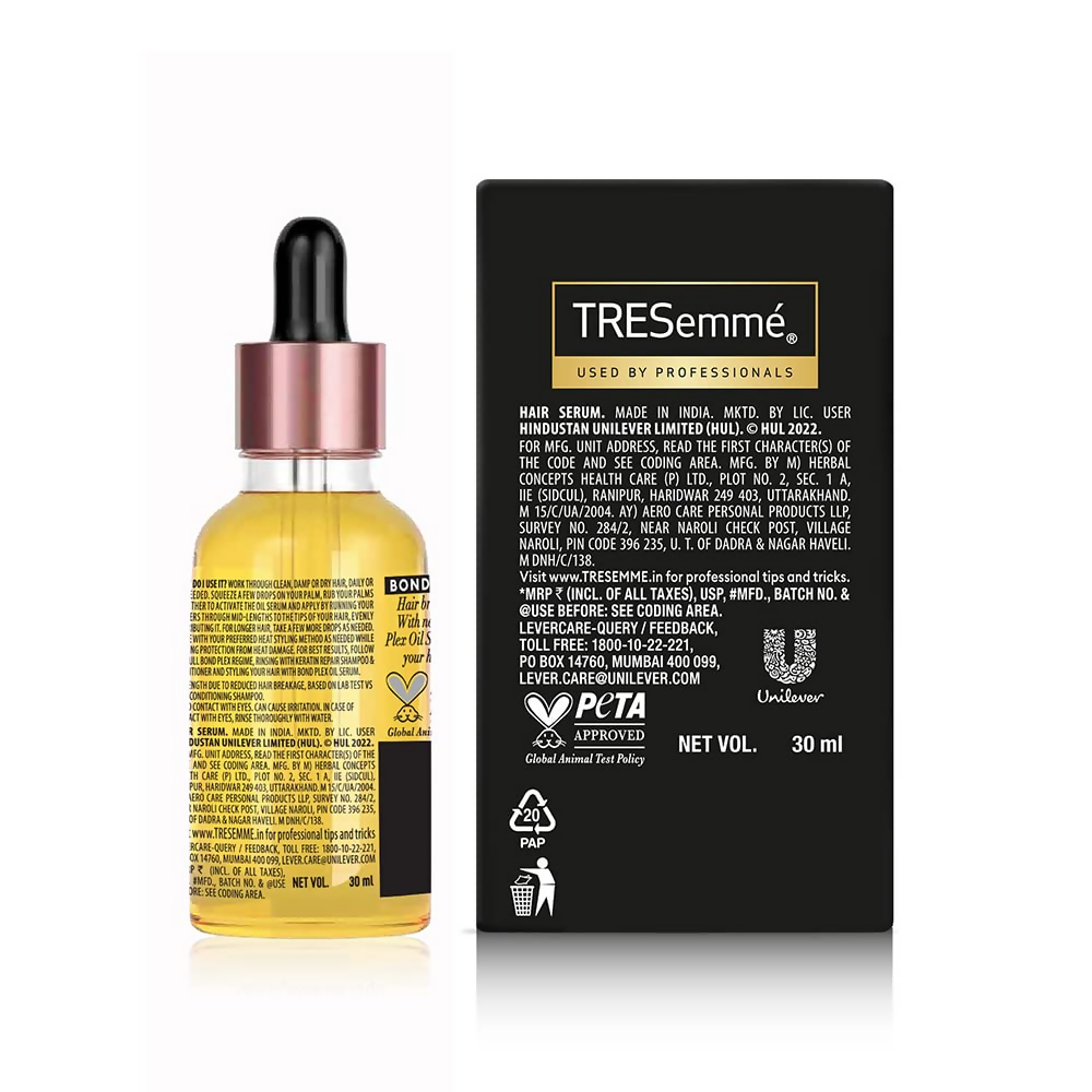 TRESemme Keratin Repair Bond Plex Oil Hair Serum  Grab2Buy TRESemme Grab2Buy