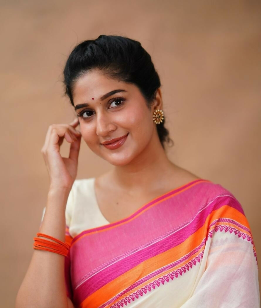 Exclusive Collection Off White Beautiful Khadi Cotton Handloom Grab2Buy 