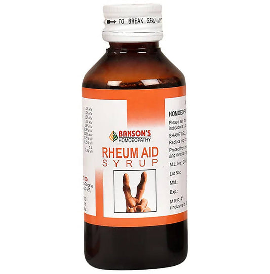 Bakson's Homeopathy Rheum Aid Syrup - Grab2buy