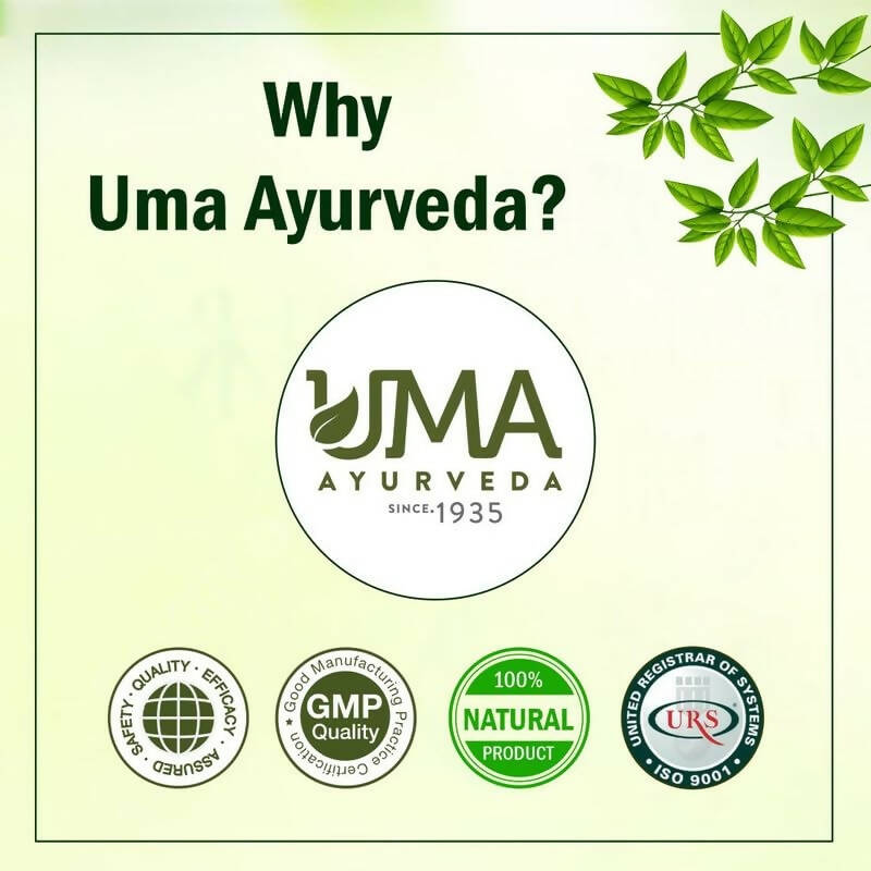 Uma Ayurveda Saptamrat Lauh Ayurvedic Tablets 