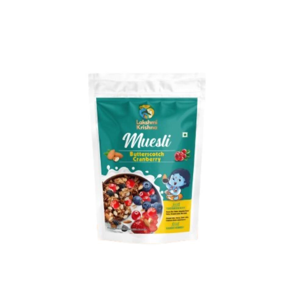 Lakshmi Krishna Muesli - Butterscotch Cranberry 