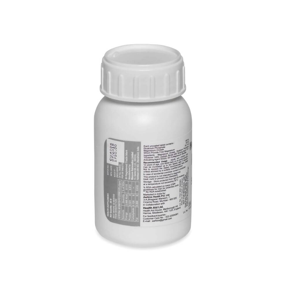 HealthAid Magnesium Orotate 500 mg Tablets 
