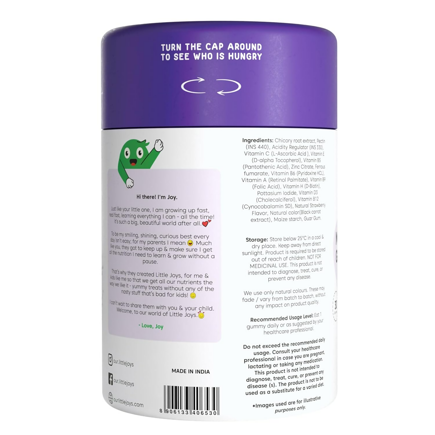 Little Joys Multivitamin Gummies For Mothers - Strawberry Flavor 