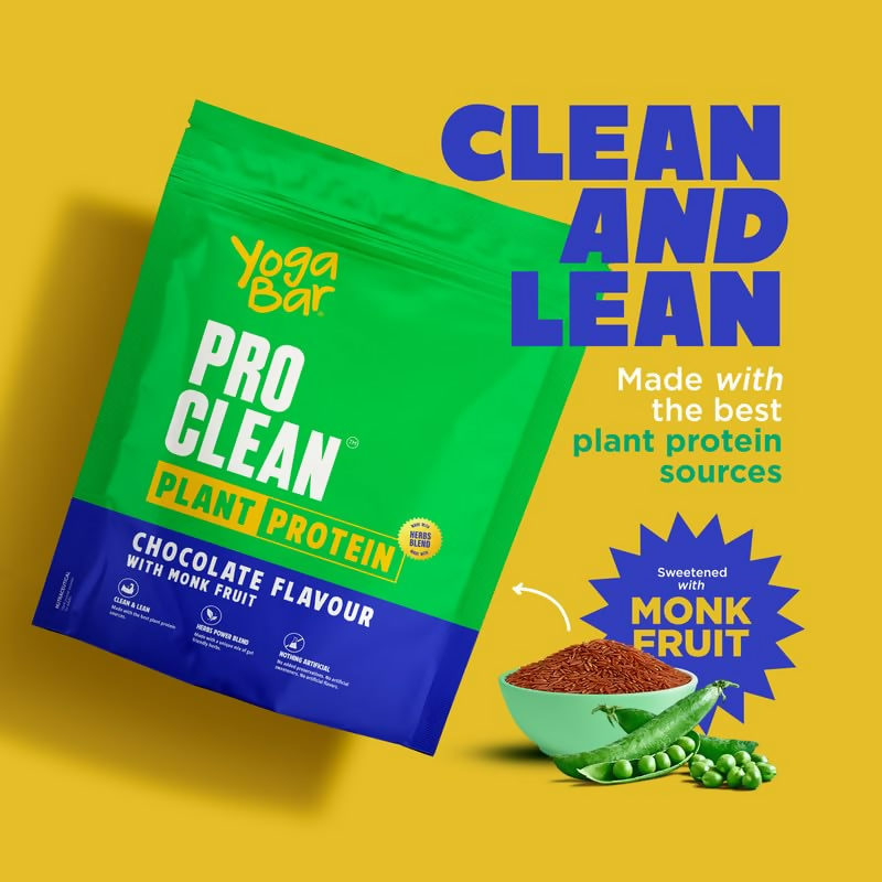 Yoga Bar ProClean Plant Protein Powder  Grab2Buy Yoga Bar Grab2Buy