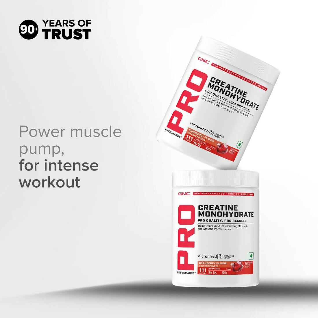 GNC Pro Performance Creatine Monohydrate Cranberry 