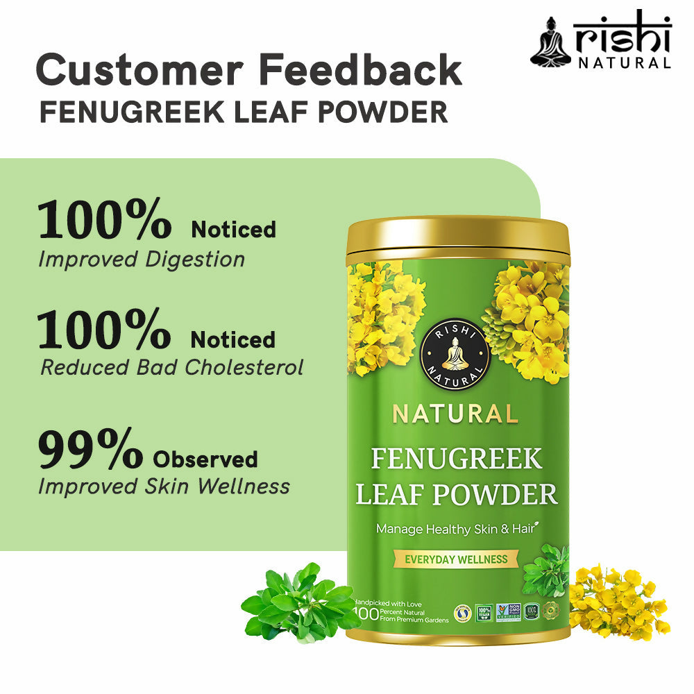 Rishi Natural Fenugreek Leaf Powder 