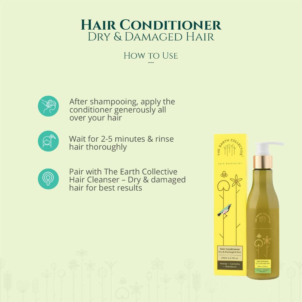 The Earth Collective Hair Conditioner - Dry and Damaged Hair  Grab2Buy The Earth Collective Grab2Buy