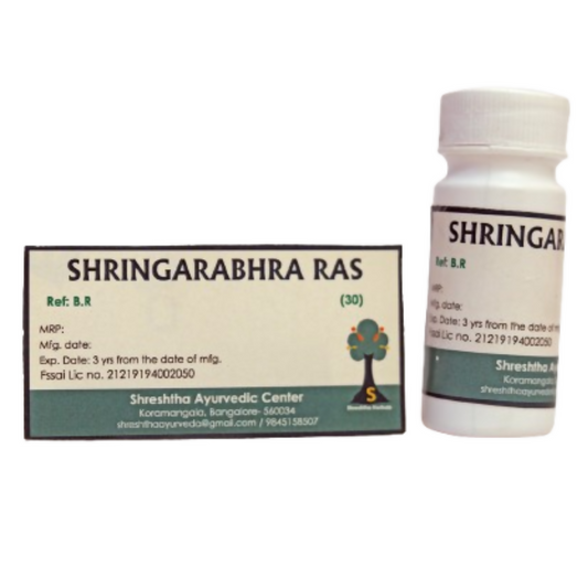 Shreshtha Herbals Shringarabhra Ras Tablets 