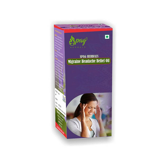 Spag Herbals Migraine Headache Relief Oil 