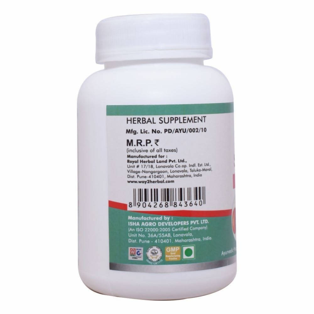 Way2herbal Stonvedic Kidney Support Tablets 