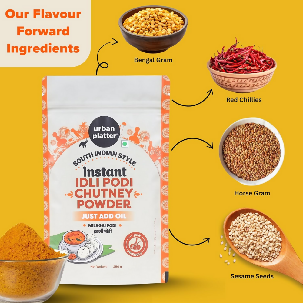Urban Platter South Indian Style Instant Idli Podi Chutney Powder  Grab2Buy Urban Platter Grab2Buy