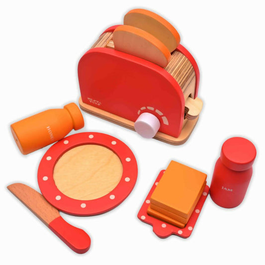 Nesta Toys Bread Pop-up Toaster Toy - Multicolor - Grab2buy