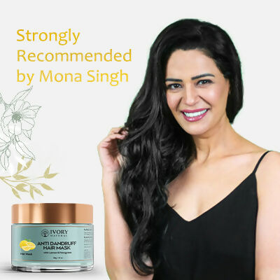 Ivory Natural Dandruff Hair Mask - Scalp Wellness, Assists With Dandruff For Both Men & Women | Swadesiicart