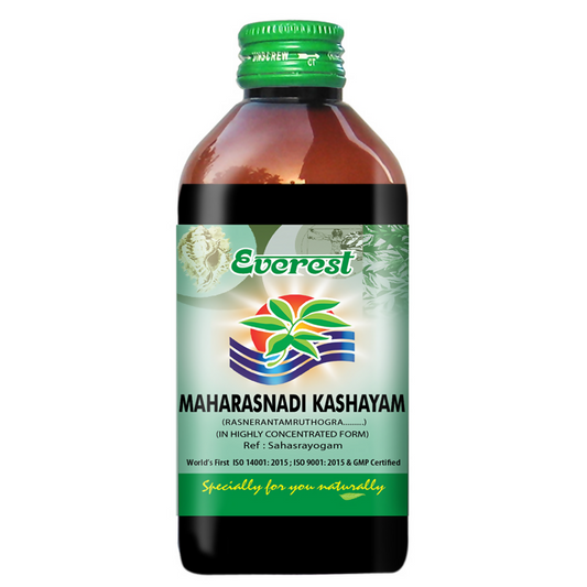 Everest Ayurveda Maharasnadi (Rasnerantamruthogra...) Kashayam 