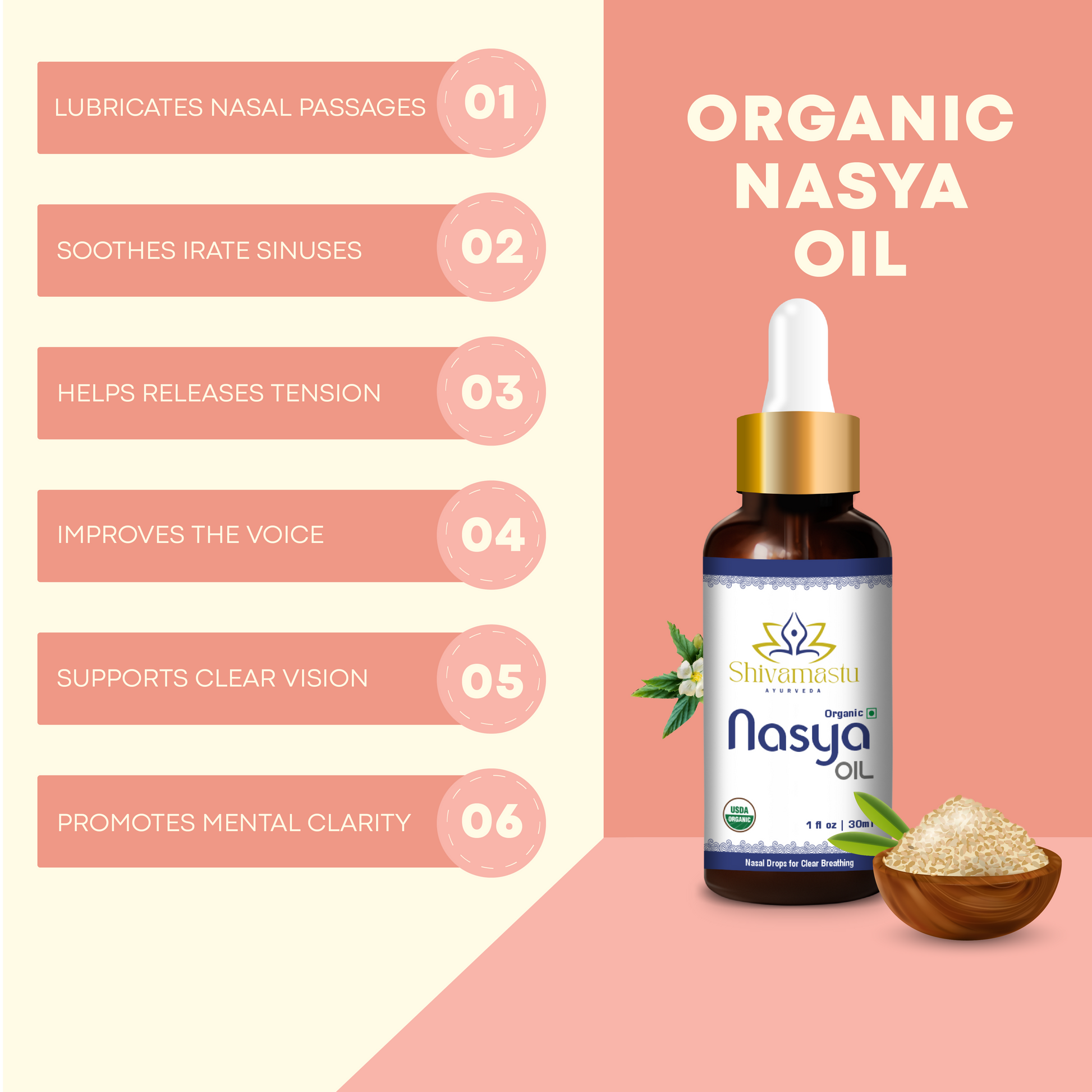 Shivamastu Ayurveda Nasya Oil 