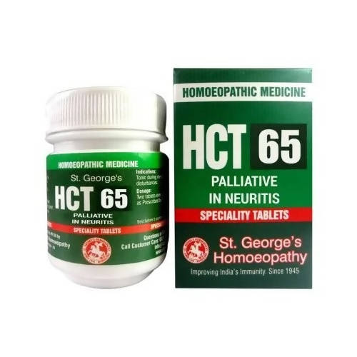 St. George's Homeopathy HCT 65 Tablets 