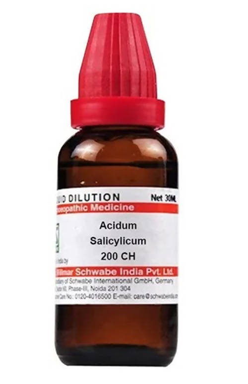 Dr. Willmar Schwabe India Acidum Salicylicum Dilution 