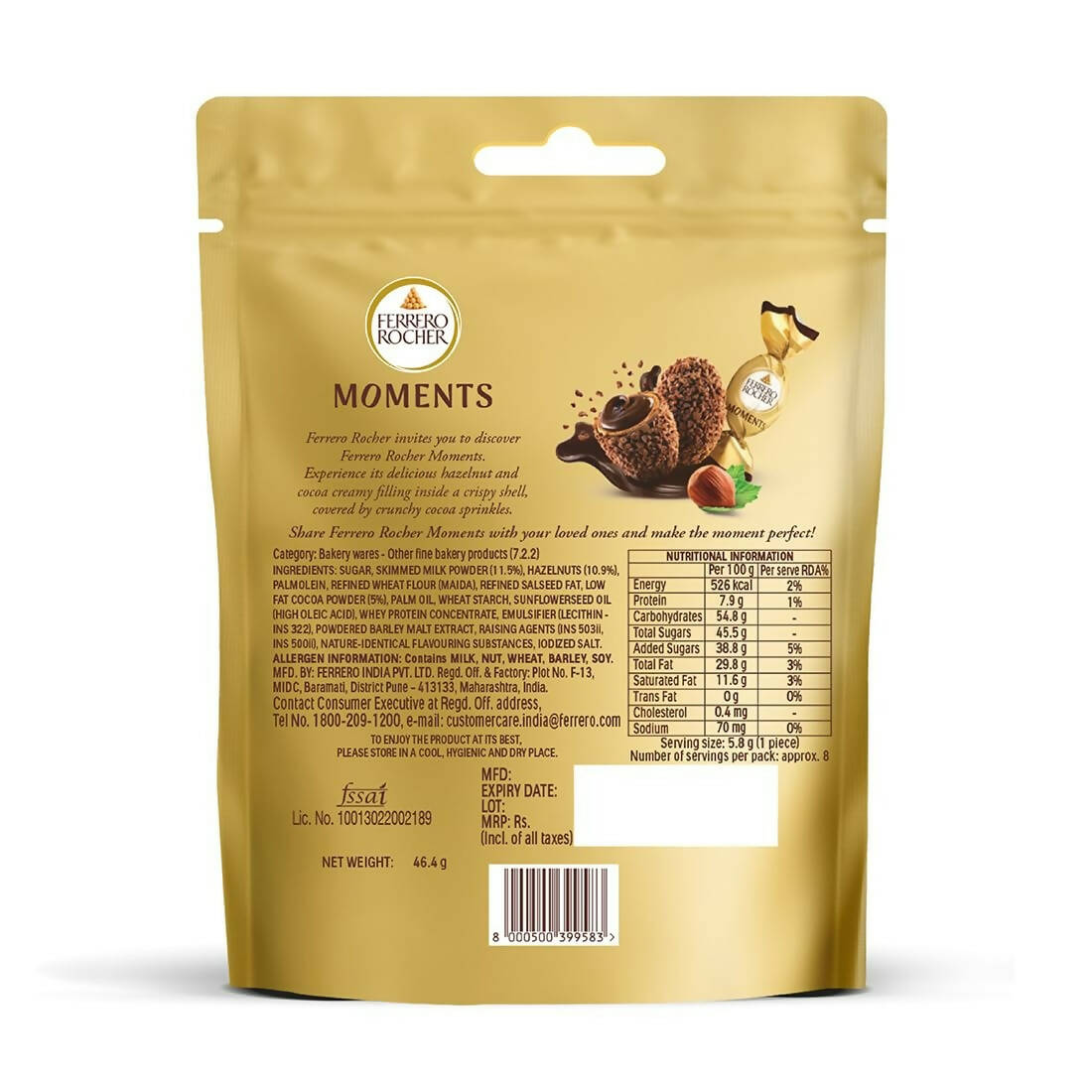 Ferrero Rocher Moments 8 pralines - Grab2buy