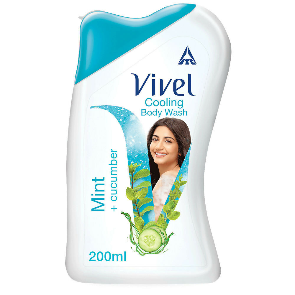 Vivel Mint & Cucumber Cooling Body Wash  Grab2Buy Vivel Grab2Buy